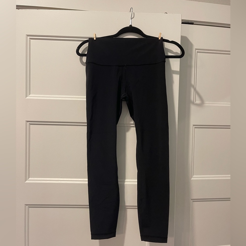 Lululemon Black Wunder Under Leggings